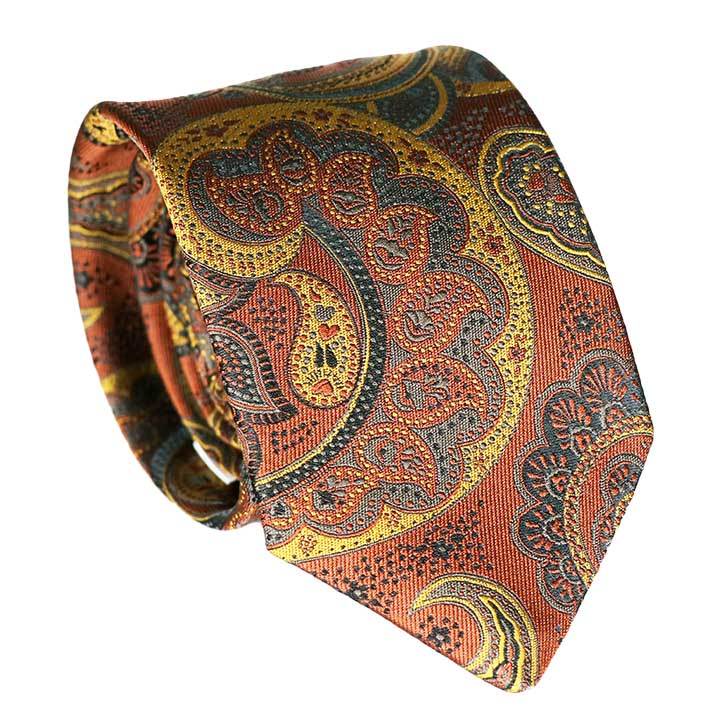 Fellini Luxe Paisley Tie